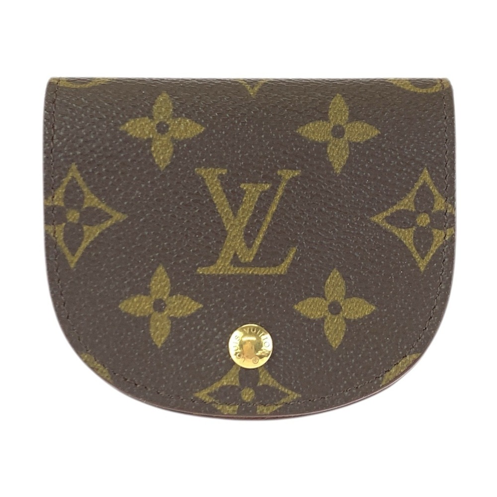 LOUIS VUITTON Monogram Portemonnaie Guze Brown Gold Hardware M61970 Wallet/Co...